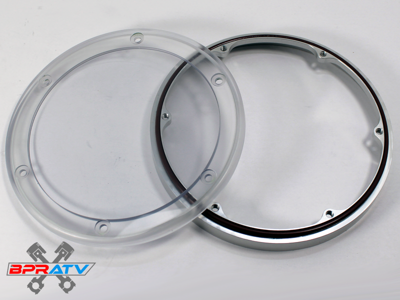 Yamaha Banshee 350 See Thru Clutch Cover MOD Quick Change Easy Replace Lexan Kit