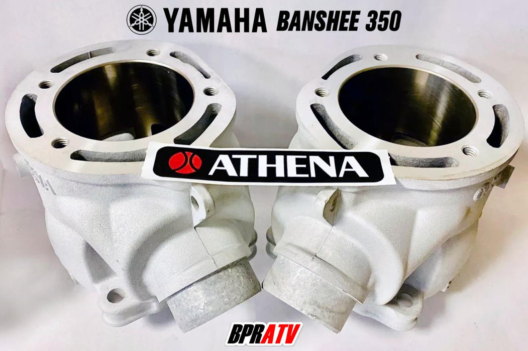 Banshee Athena 421cc 68 Big Bore STROKER Cylinder WISECO Piston Black Head Domes