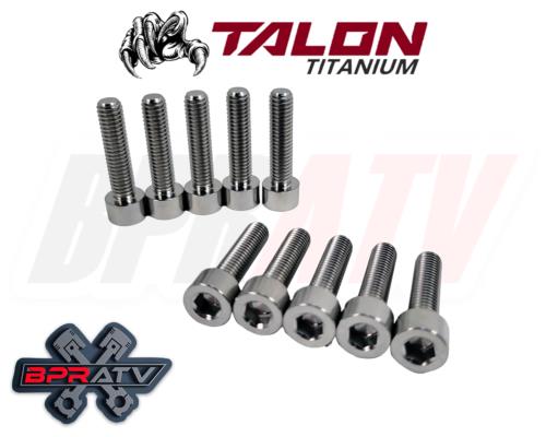 YFZ450R Titanium Bolt Kit Left Right Case Water Oil Pump Cover Lightweight Ti