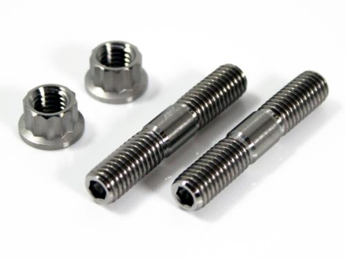 Can-Am Commander 800 1000 Exhaust Repair Kit BPRATV Titanium Studs Nuts & Gasket