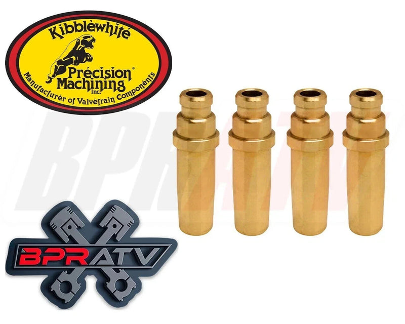 Honda CRF250R 10-15 Kibblewhite RED Viton Valve Guide Stem Seals Top End Kit Fit