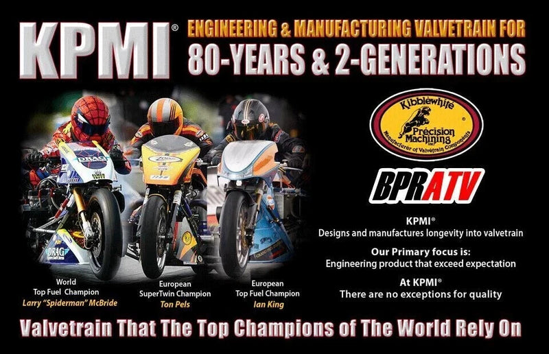 Kibblewhite Valve Guides RED Seals Set CRF250R 2010-2015 OEM Replacement Fitment