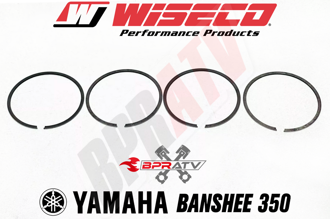 Banshee Big Bore Kit 66mm +2 Overbore Cylinders Head 370cc Top End Rebuild Parts