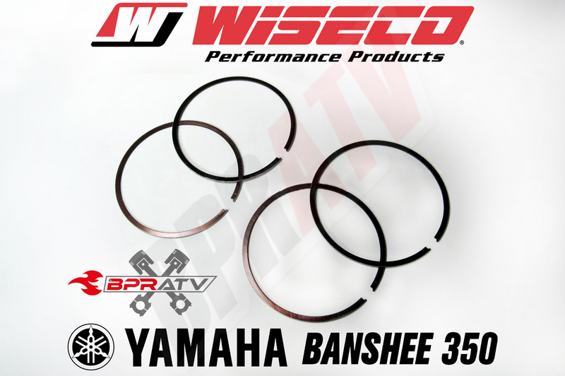Yamaha Banshee 350 65mm +1mm Wiseco Pro Lite Pistons Bearings & Gaskets Set Kit