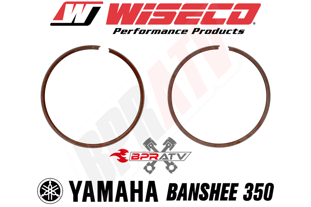 Banshee 350 66.50 mm Bore Wiseco Piston Rings Rebuild Set 2618CD (Pair) Set Of 4