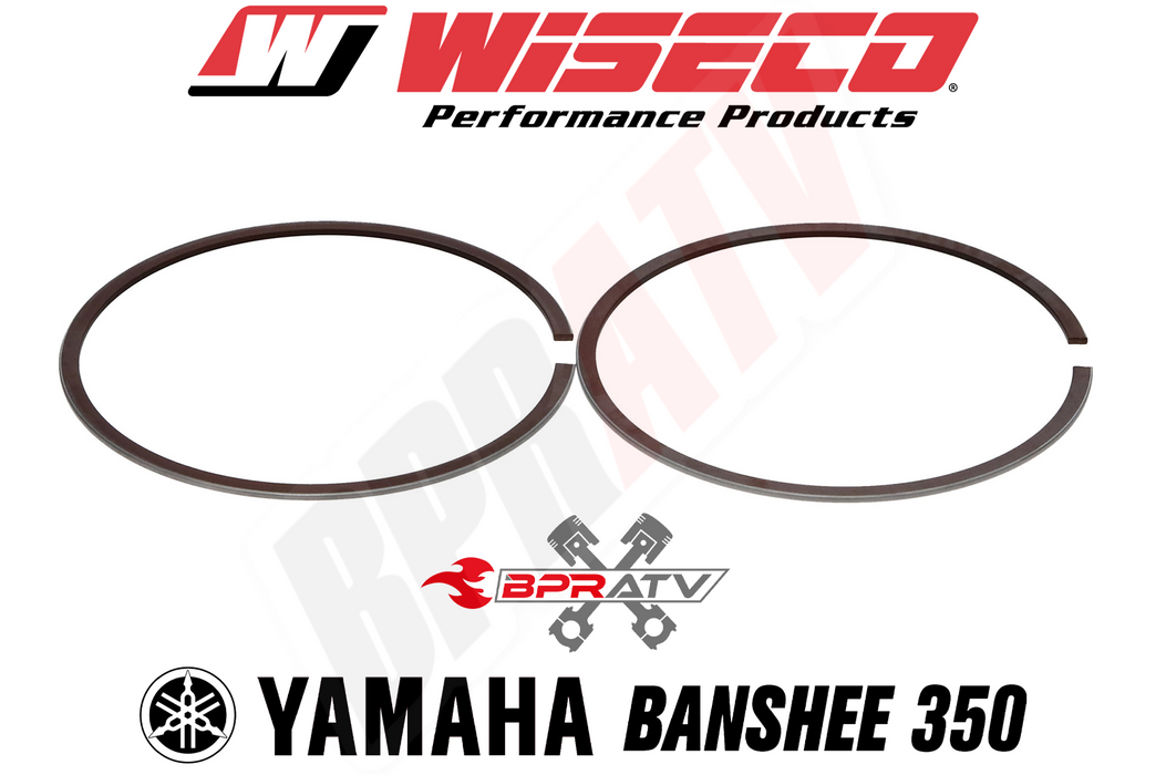 Banshee 350 64.25mm Bore Wiseco Piston Rings Rebuild Set 2530CD (Pair) Set Of 4