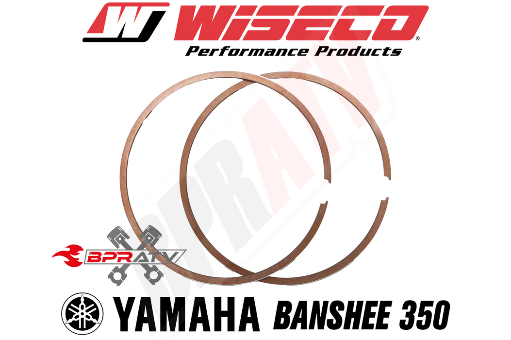 Banshee 350 66.50 mm Bore Wiseco Piston Rings Rebuild Set 2618CD (Pair) Set Of 4