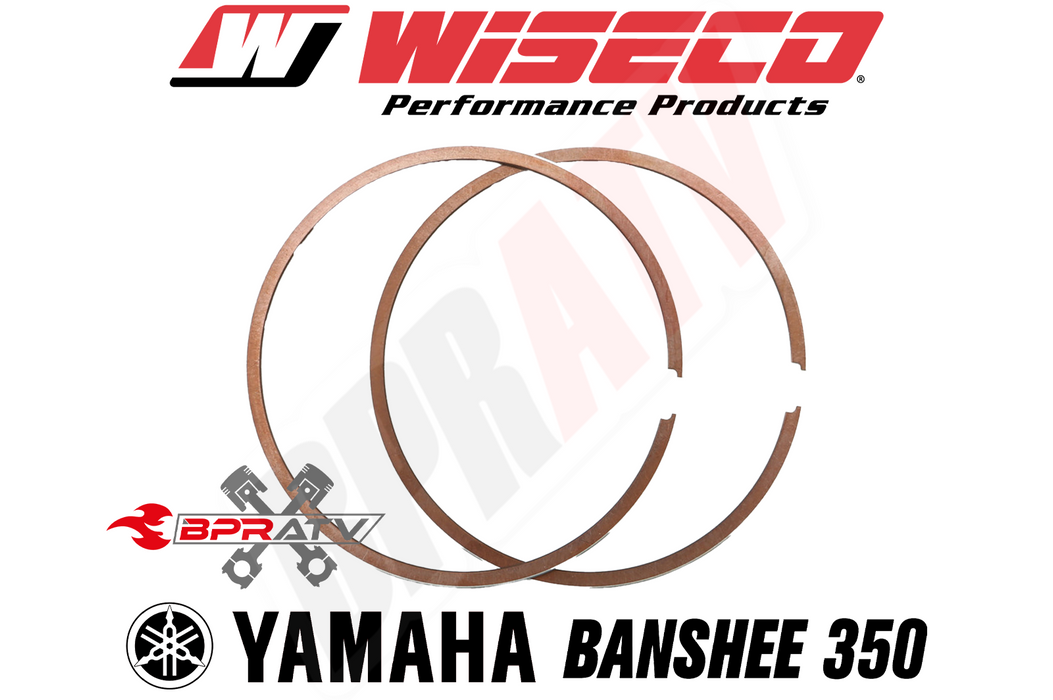 Banshee 68mm 421cc Cheetah Cub Bore Wiseco Piston Rings Rebuild Set 2677CD Pair