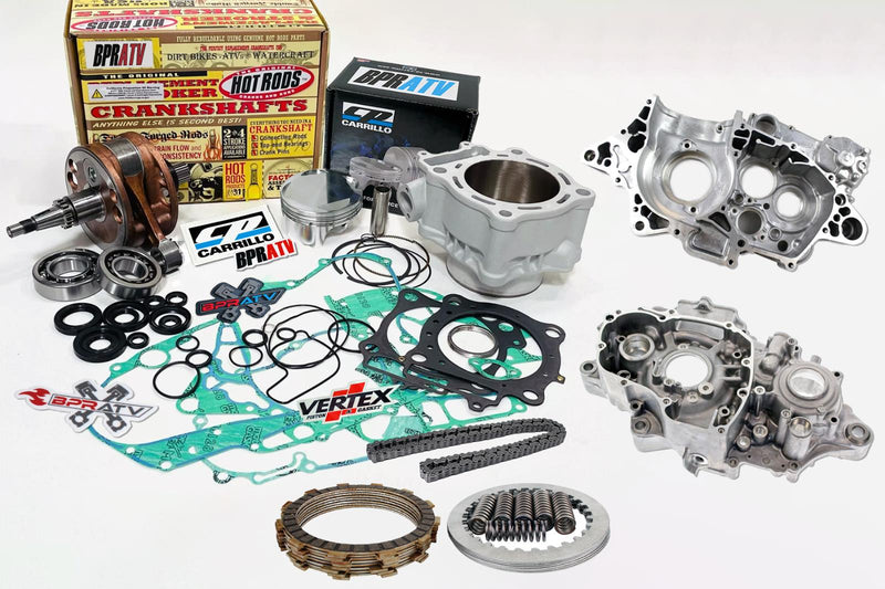 06+ TRX450R TRX 450R Cases Complete Stock Rebuilt Motor Engine Rebuild Parts Kit