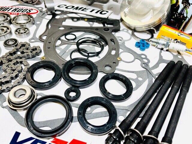 10-15 Kawasaki KX450F KX 450F Complete Motor Engine Rebuild Kit Top & Bottom End