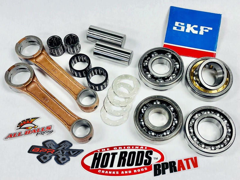 Banshee Wiseco Stroker Complete Bottom End Motor Rebuild Kit +4mil Hotrods Crank