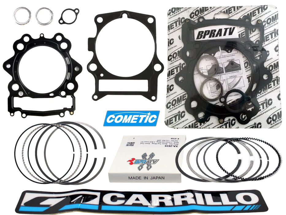 Yamaha Raptor 700 700R Big Bore 14:1 Hi Comp CP Race Piston Top End Rebuild Kit