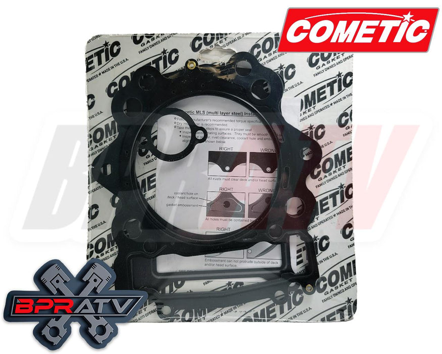 Yamaha Raptor 700 700R Big Bore 14:1 Hi Comp CP Race Piston Top End Rebuild Kit