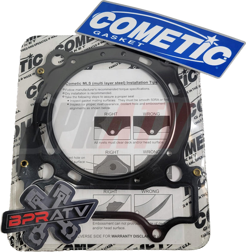 YFZ450R YFZ 450R 95m Stock Bore Cometic Top End Head Gasket Gaskets Set Kit Seal