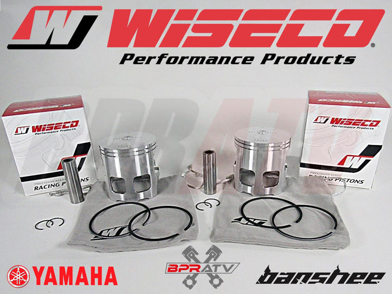 Banshee Big Bore Long Rod Stroker Pistons 66mm Wiseco 795 Series 4mm 4 mil +2mm