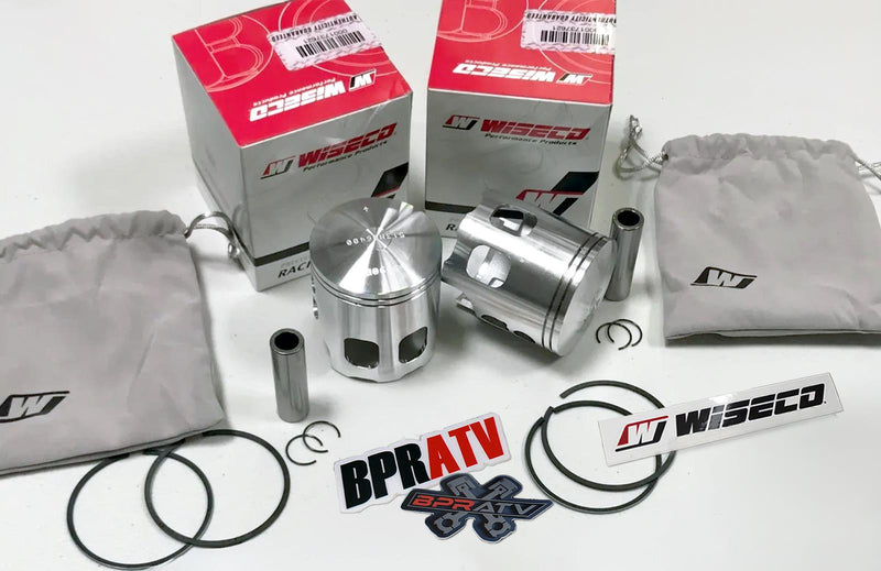 Banshee Big Bore Long Rod Stroker Pistons 66mm Wiseco 795 Series 4mm 4 mil +2mm