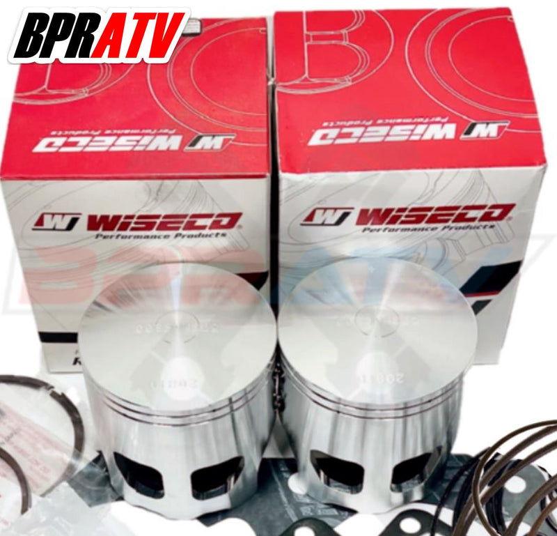 Banshee Big Bore Long Rod Stroker Pistons 66mm Wiseco 795 Series 4mm 4 mil +2mm