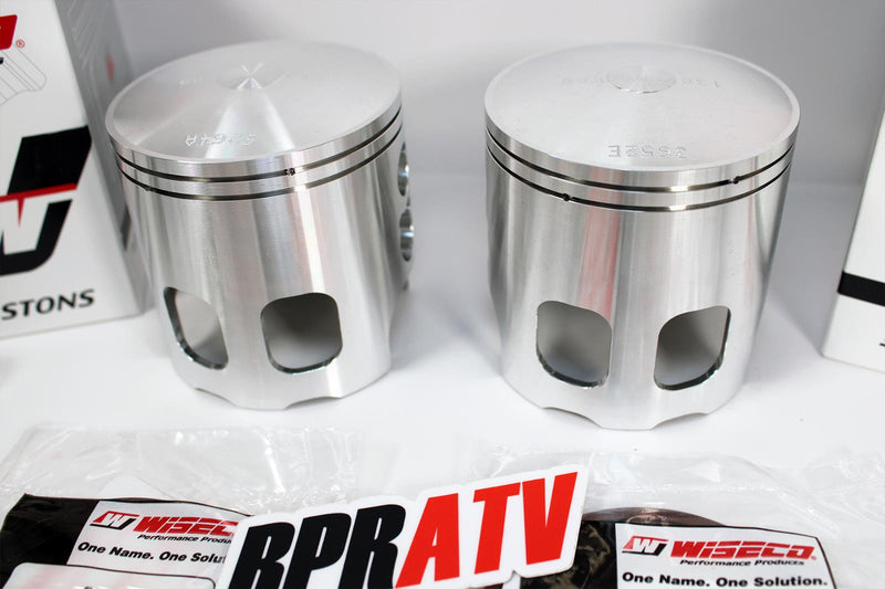 Banshee Big Bore Long Rod Stroker Pistons 66mm Wiseco 795 Series 4mm 4 mil +2mm