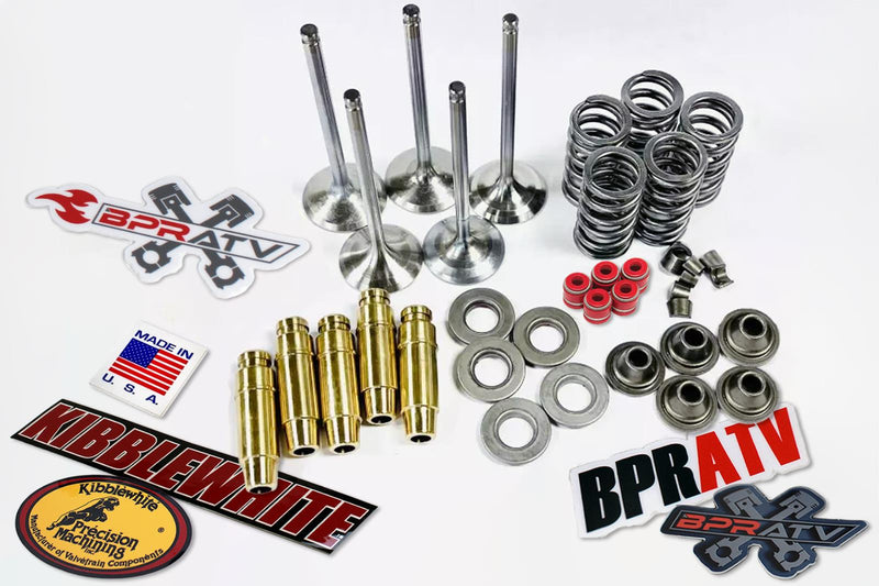 YFZ450 YFZ Valves Kibblewhite Valve Springs KPMI Complete Head Rebuild Parts Kit