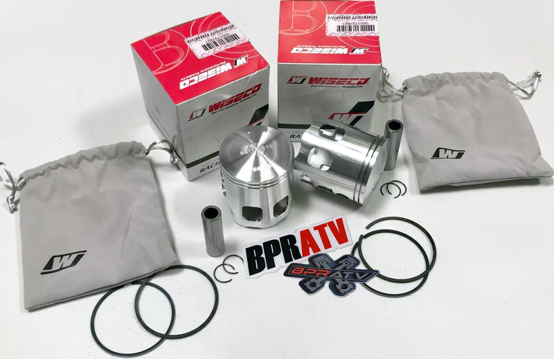 Banshee 421 Cub Serval Wiseco Pistons 68mm Big Bore 4mm Wiseco 573M06800 Piston!