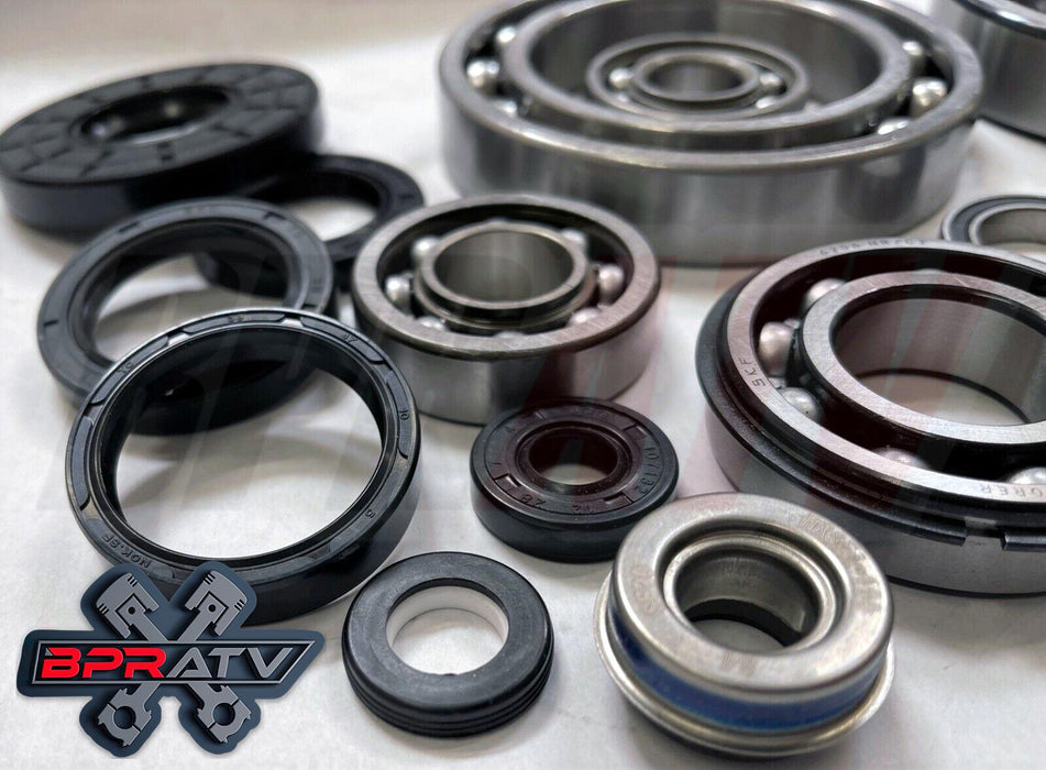 Rhino Grizzly 660 Complete Crank Bottom End Transmission Rebuild Bearings Clutch