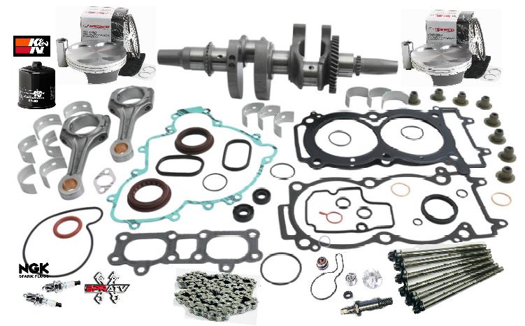 Polaris General RZR XP1000 Complete Rebuild Kit Top Bottom Motor Engine Assembly