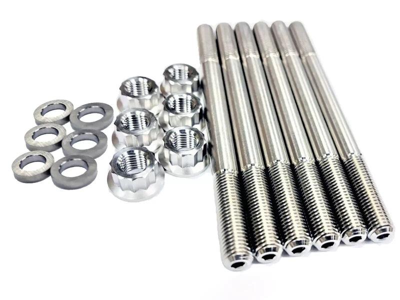 Best YXZ1000R Titanium Head Studs Ti Cylinder Stud Bolt Upgrade Kit 90119-10004