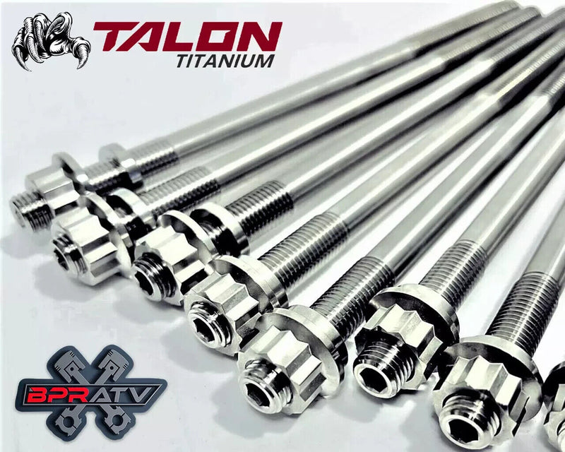 Best YXZ1000R Titanium Head Studs Ti Cylinder Stud Bolt Upgrade Kit 90119-10004