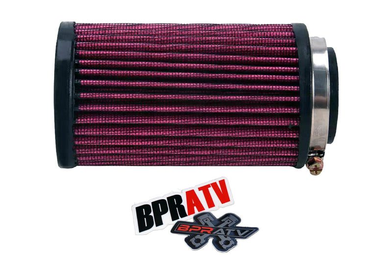 Banshee 38mm Lectron Pod Filters K&N Style Pair 6" Inch Reusable Air Intake Kit