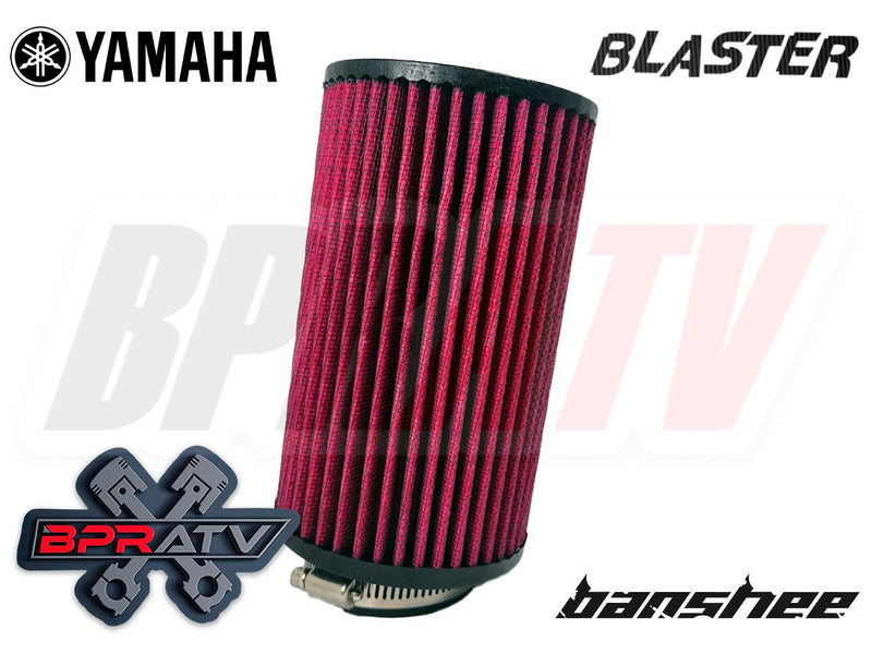 Banshee 38mm 38 mil Lectron Carb Carbs Air Filters K&N Style 6" Inch Pod Filters