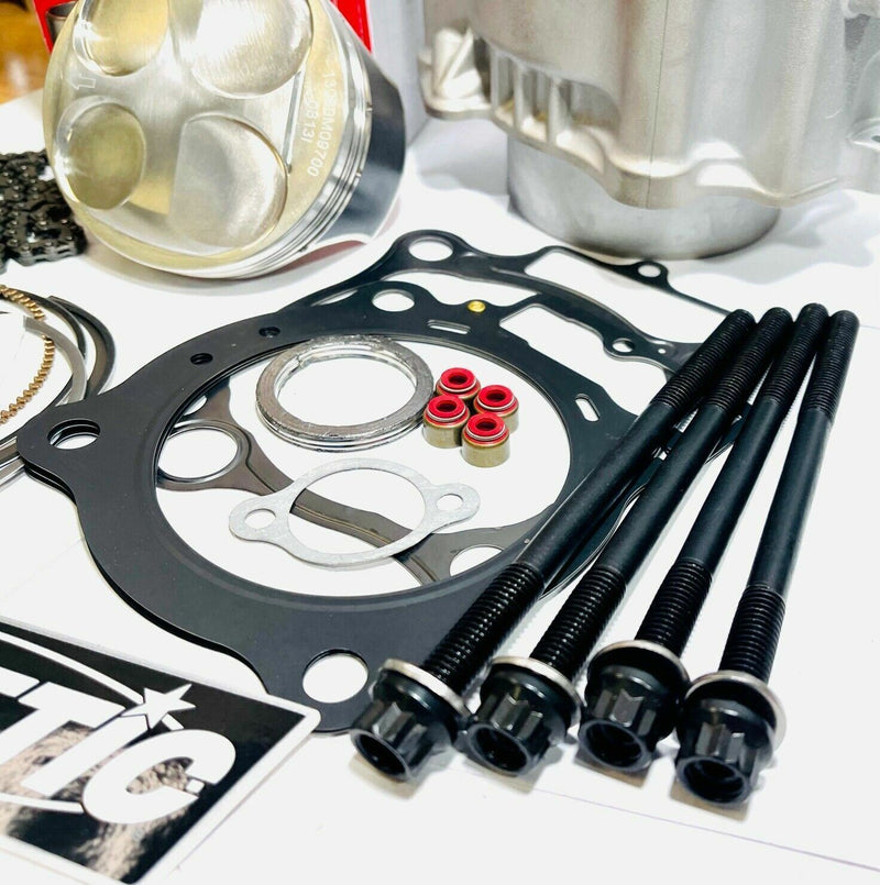 04-09 CRF250R CRF 250R 250X OEM Cylinder 12100-KRN-732 Stock Top End Rebuild Kit