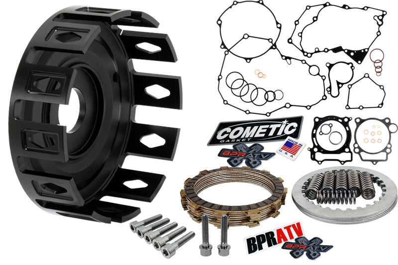 YFZ450 Billet Clutch Basket Clutch Kit Bearings Cometic Performance Upgrade Kit