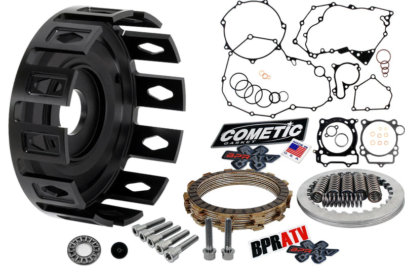 YFZ450 Billet Clutch Basket Clutch Kit Bearings Cometic Performance Upgrade Kit