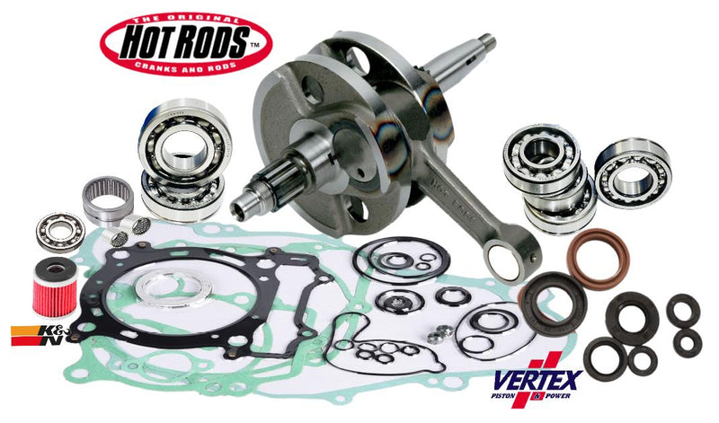 YZ250F YZ250F Hotrods +3 Stroker Crank Bottom End Rebuild Hotrods 3m Crankshaft!