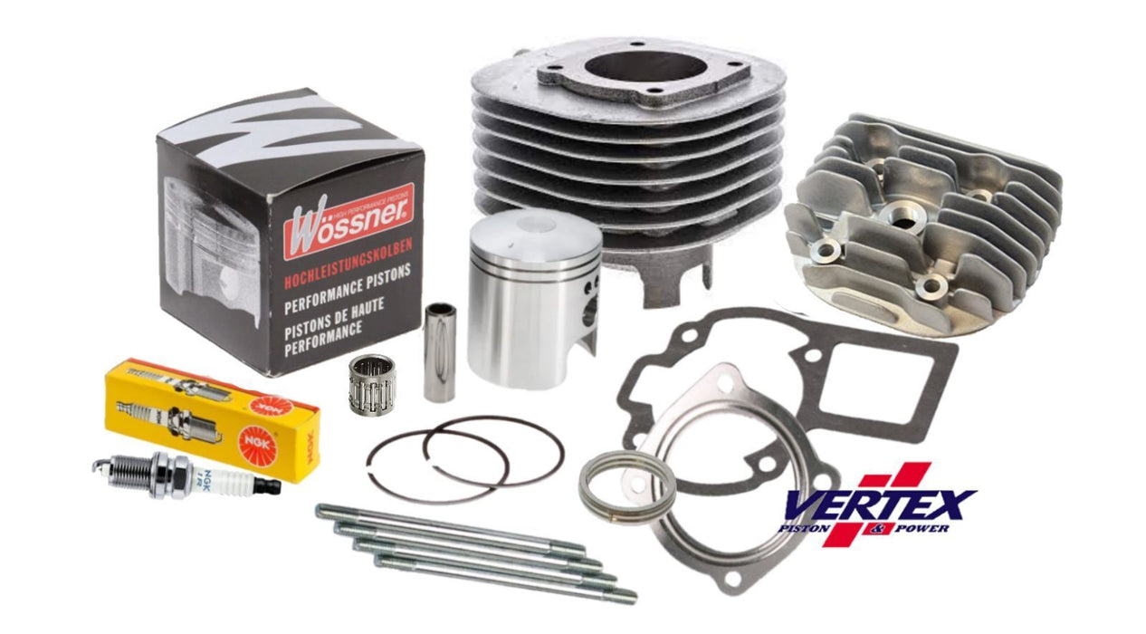 Best LT80 LT 80 Top End Wossner Piston Cylinder Head Upper Rebuild Assembly Kit