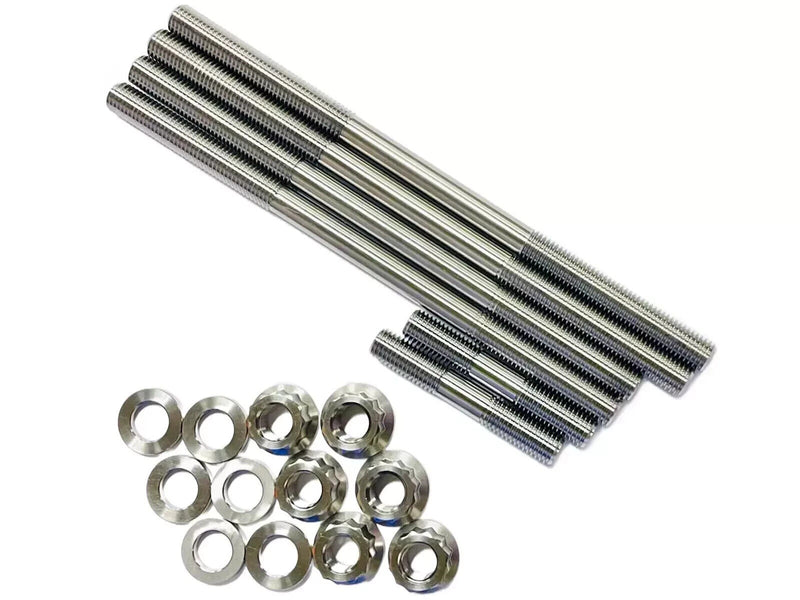 Best Raptor 700 R Cylinder Head Studs Complete TITANIUM Crankcase Head Stud Kit