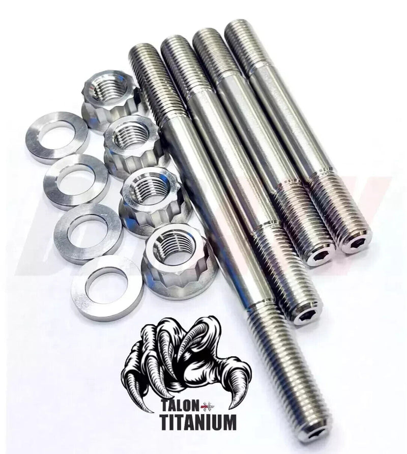 Yamaha Raptor 700R Cylinder Head Studs Kit TITANIUM Cylinder To Crankcase Bolts