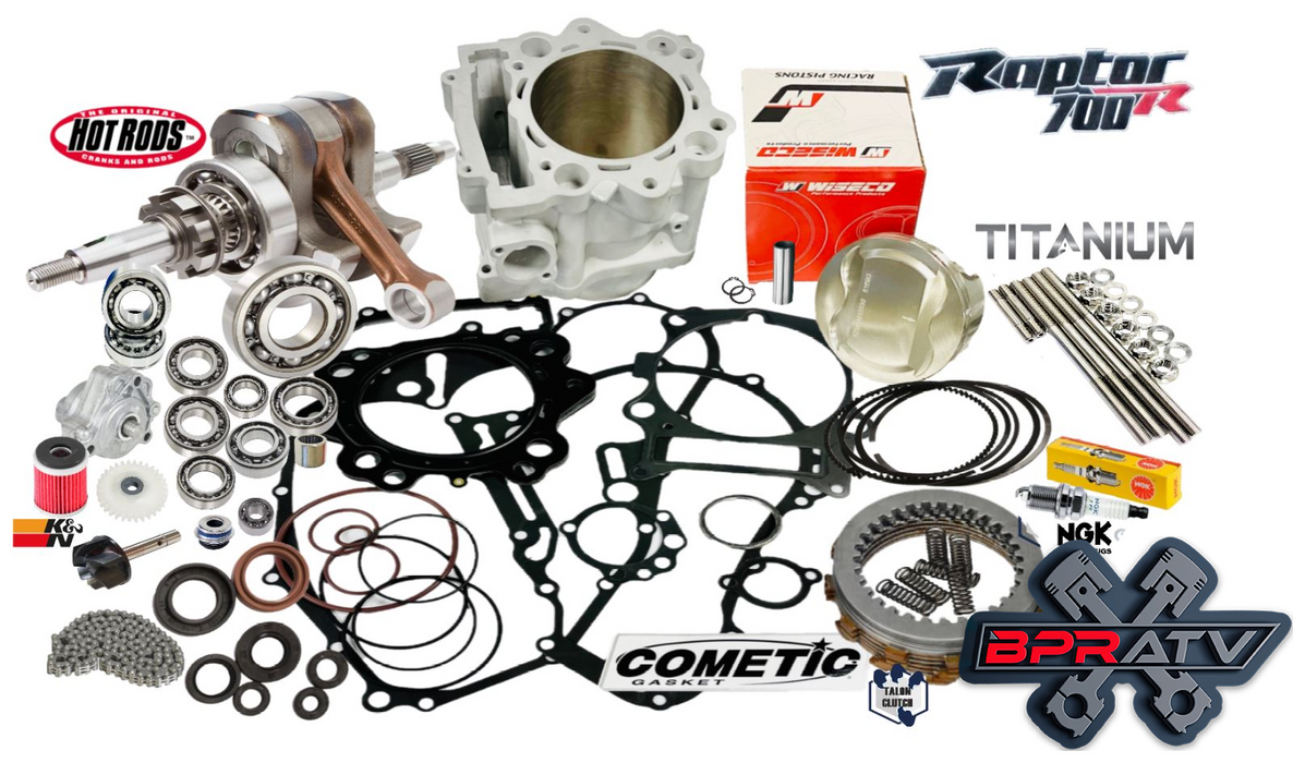 05-14 Raptor 700 Big Bore Stroker Kit Top Bottom Complete Kit 780 Motor Engine