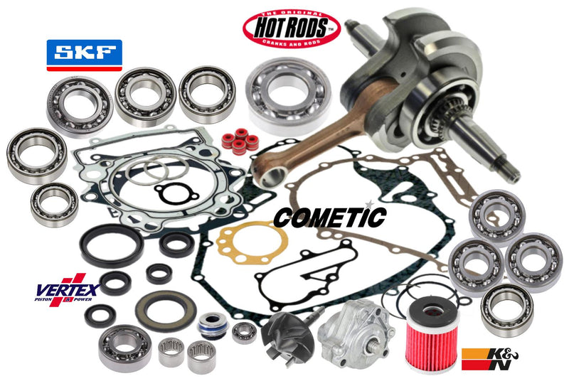 Raptor 700 Complete Stroker Motor Bottom End Rebuild Oil Water Pump Rebuild Kit!