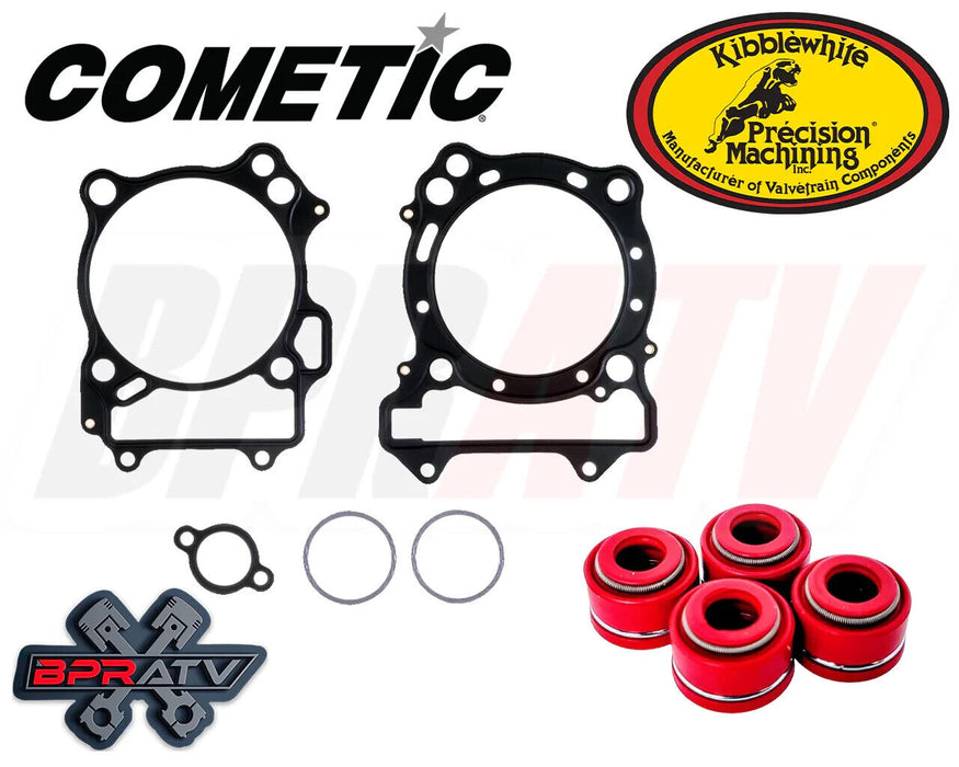 Best DRZ 400 LTZ 400 94mm Big Bore MLS Cometic Top End Gasket Kit KPMI Red Seals