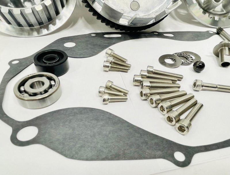 Banshee OEM Clutch Complete Basket Primary Gear Hub Pressure Plate Ti Pusher Kit