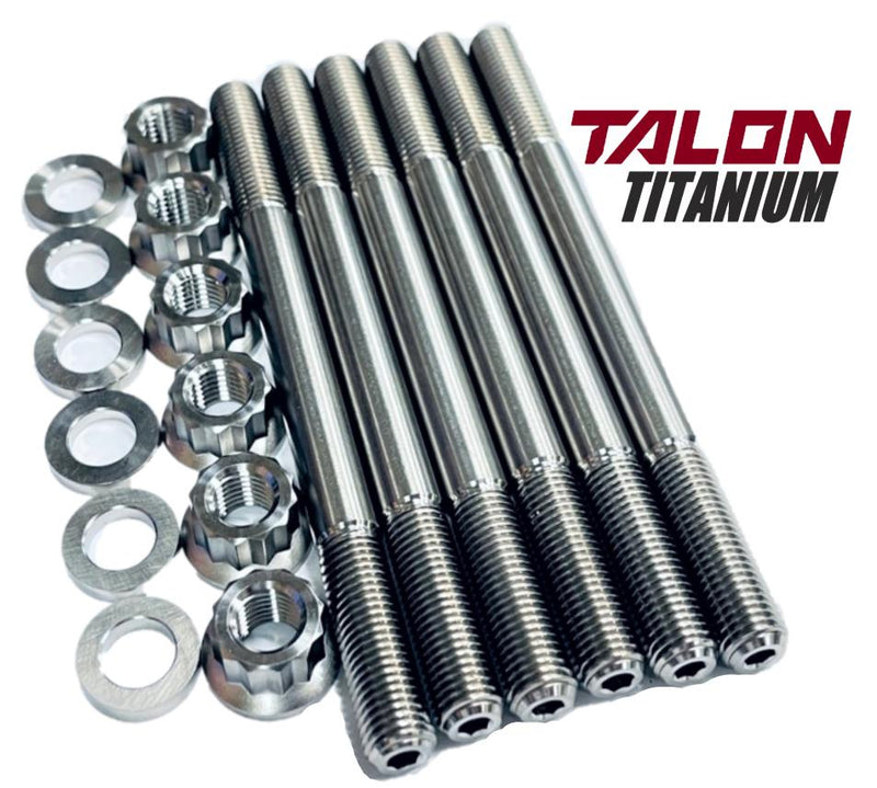 Polaris RZR XP 900 Cylinder Head Studs TITANIUM Stronger Head Stud Kit Bolts Nut