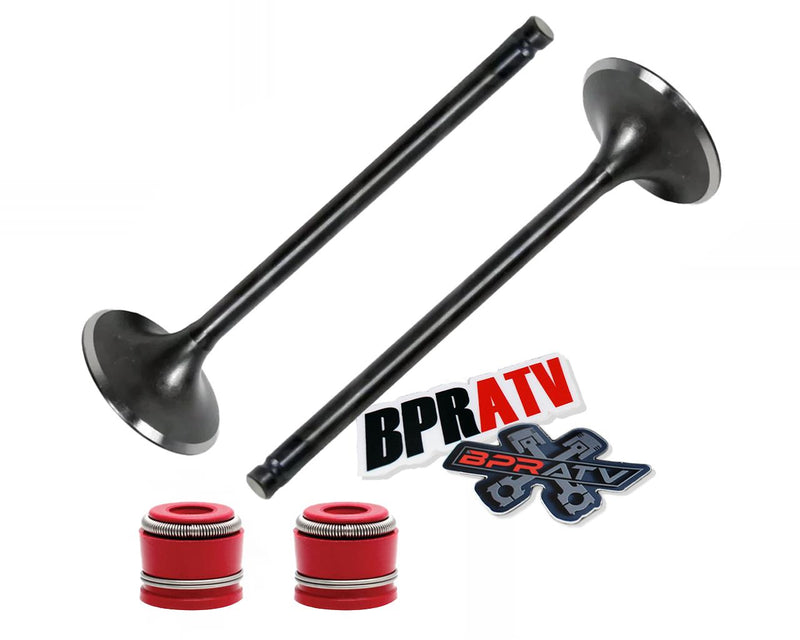 Honda TRX700XX TRX 700XX +1mm Kibblewhite Head INTAKE Valves KPMI Red Seals Pair