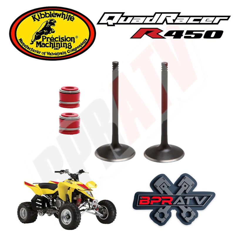 Suzuki LTR450 LTR 450 OEM Stock Size Kibblewhite Head Intake Valves Seals Kit