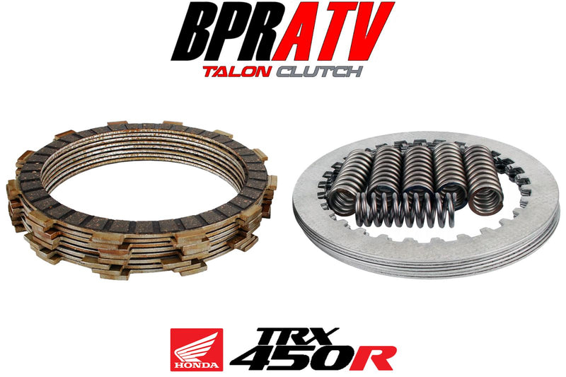 Honda TRX450R TRX 450R TRX450ER Moose Heavy Duty CNC Billet Clutch Basket Fibers