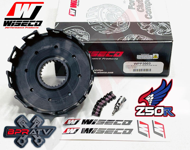 85-89 Honda ATC250R TRX ATC 250R TRX250R Wiseco Billet Clutch w/ BPR Clutch Kit
