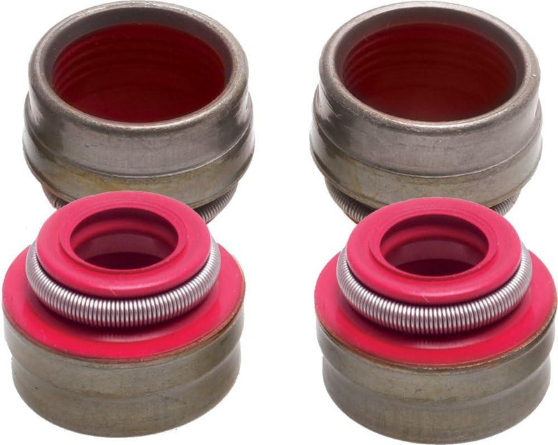 Can Am Outlander 400 Kibblewhite RED Viton Valve Stem Seals Seal Set of 4 Four 4