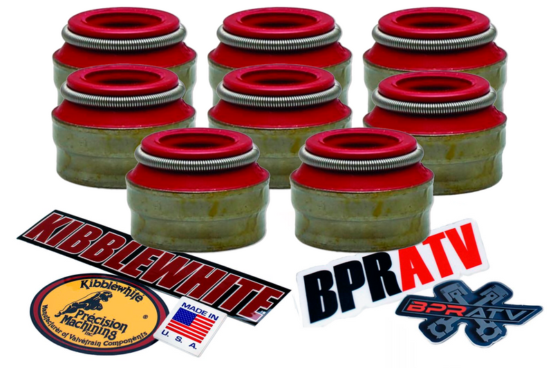 Kibblewhite RED Viton Valve Stem Seals Fits KTM SX-F XC-F EXC-F XCF-W 250-530cc