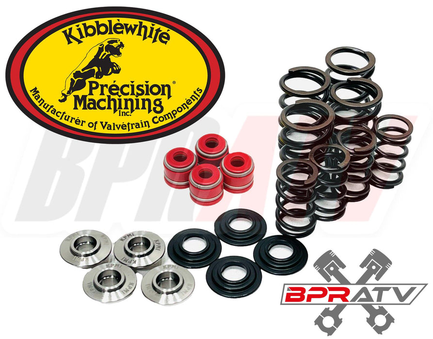 Suzuki DRZ400 DRZ 400 Kibblewhite +1mm Intake & Exhaust Valves Springs Seals Kit