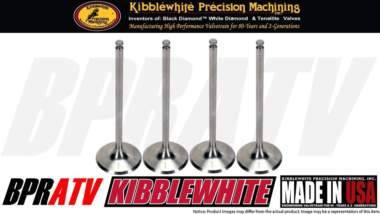 Kawasaki KFX400 Kibblewhite +1mm Intake & Exhaust Valves Spring Kit RED KP Seals